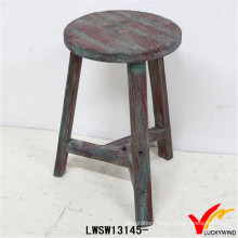 Reclaimed Country Shabby Chic 3 Leg Wooden Stool